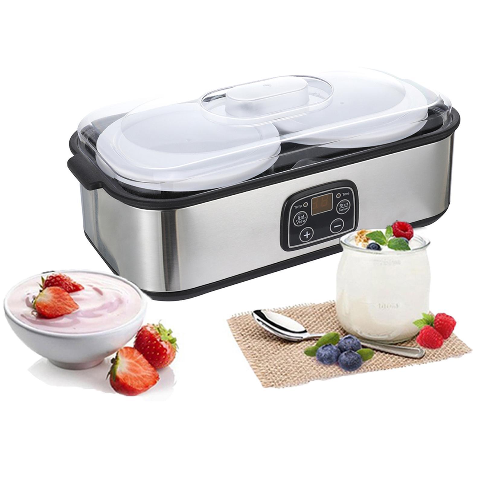 Yogurt Maker Electric - Probiotische yoghurtmaker Zelfgemaakte yoghurttemperatuurregeling Praktische instelbare