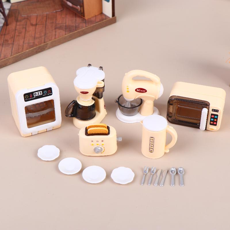 Kitchen Appliances Kids - 1 Set 1 12 Miniatuur Koffiezetapparaat