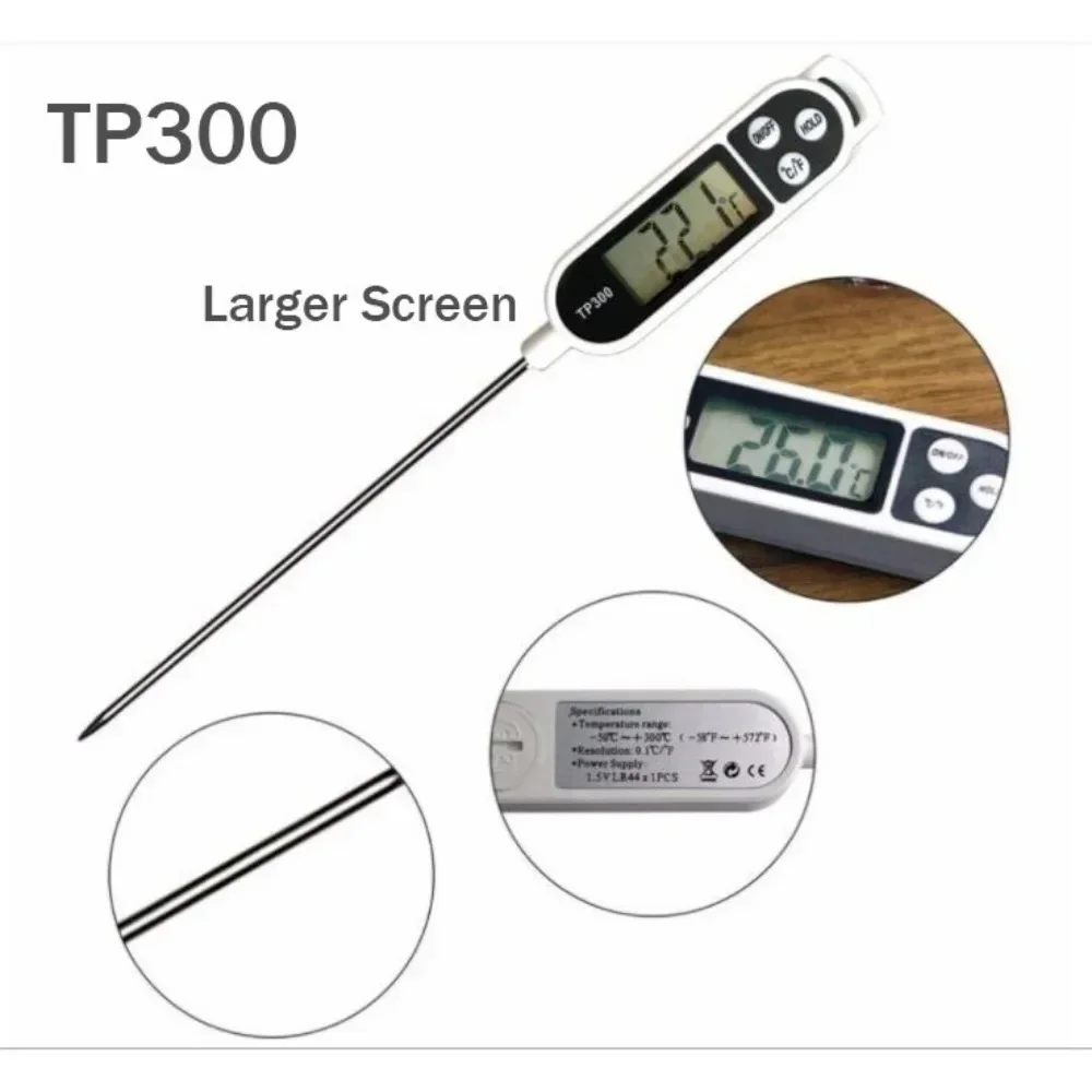 Kitchen Appliances Online - Voedselthermometer TP300 Digitale Keuken Water Olie