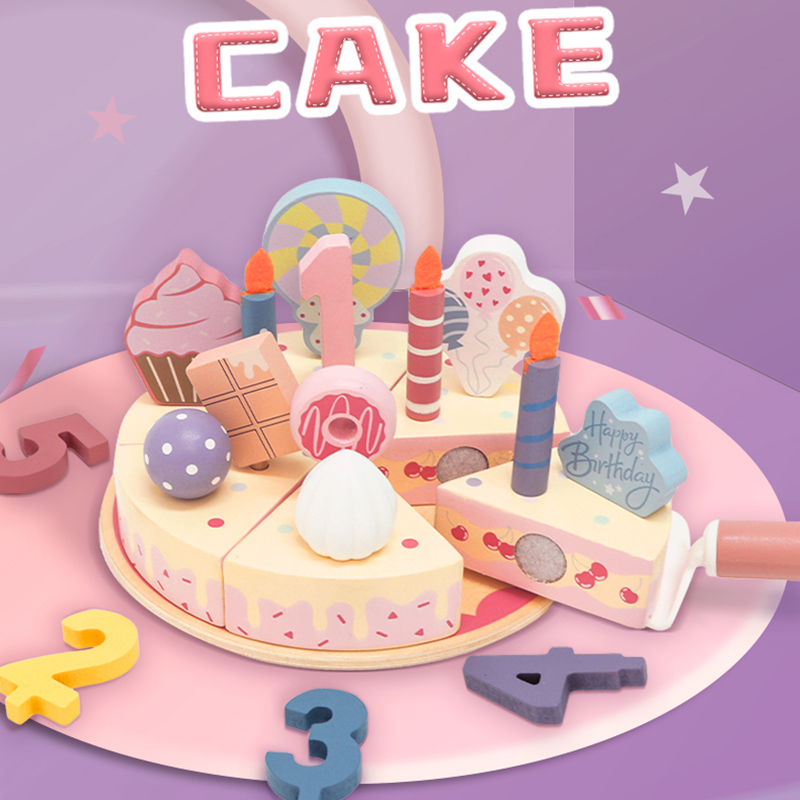 Kitchen Appliances Kids - Koninklijke houten fantasiespel keuken Montessori speelgoed