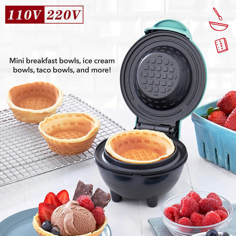 Mini Wafelkom Maker Elektrisch - Ice Cream Maker Electric recensie en prijs