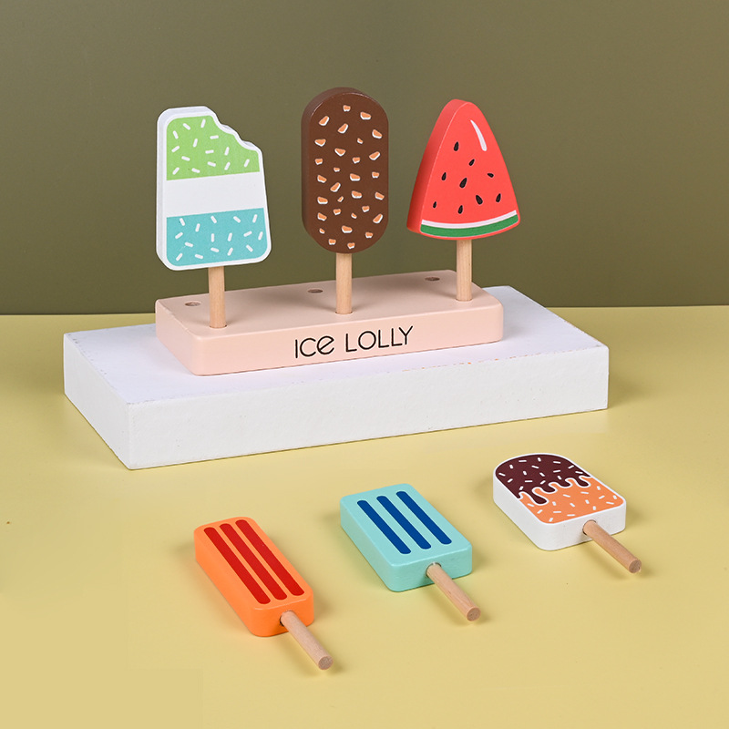 Houten Montessori Ijs Speelgoe - Kitchen Appliances Kids recensie en prijs
