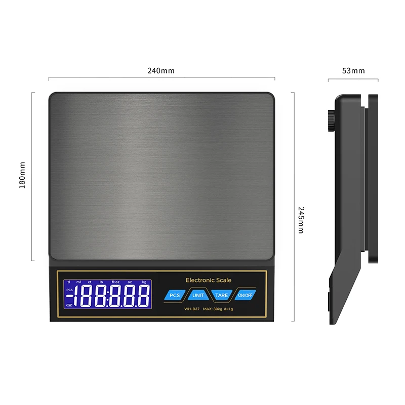 30 kg / 1 g digitale keukenwee - Kitchen Appliances Online recensie en prijs