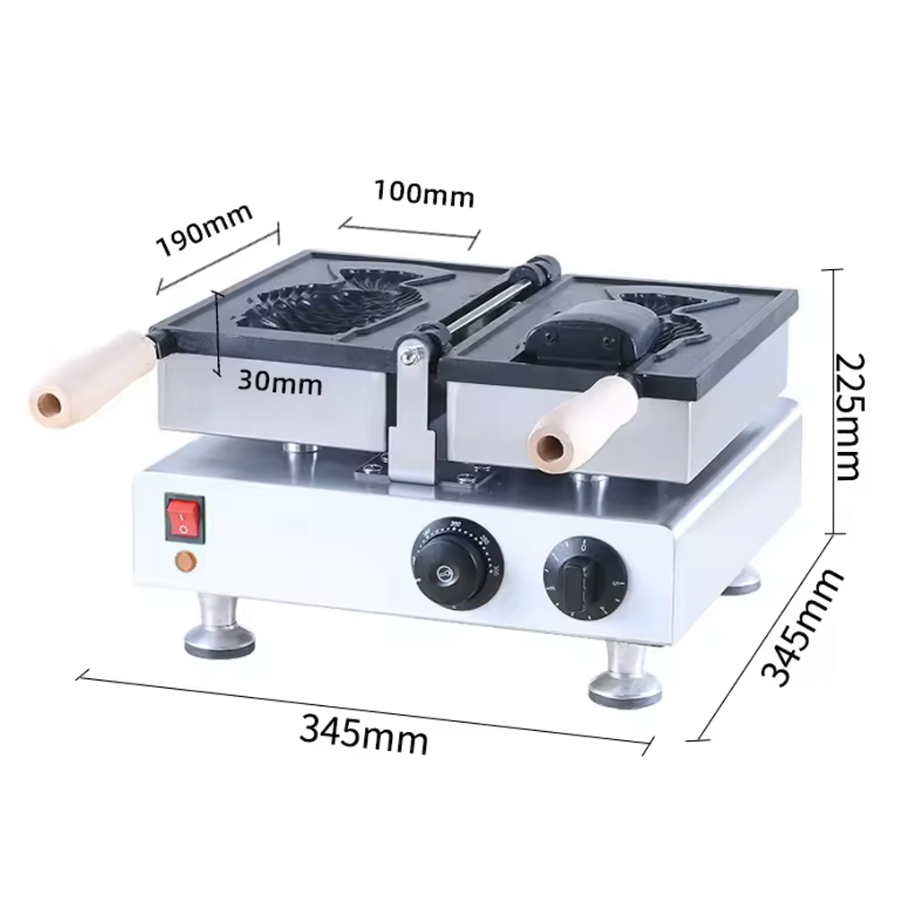Commerciële 1 Stuks Vis Taiyak - Ice Cream Maker Electric recensie en prijs