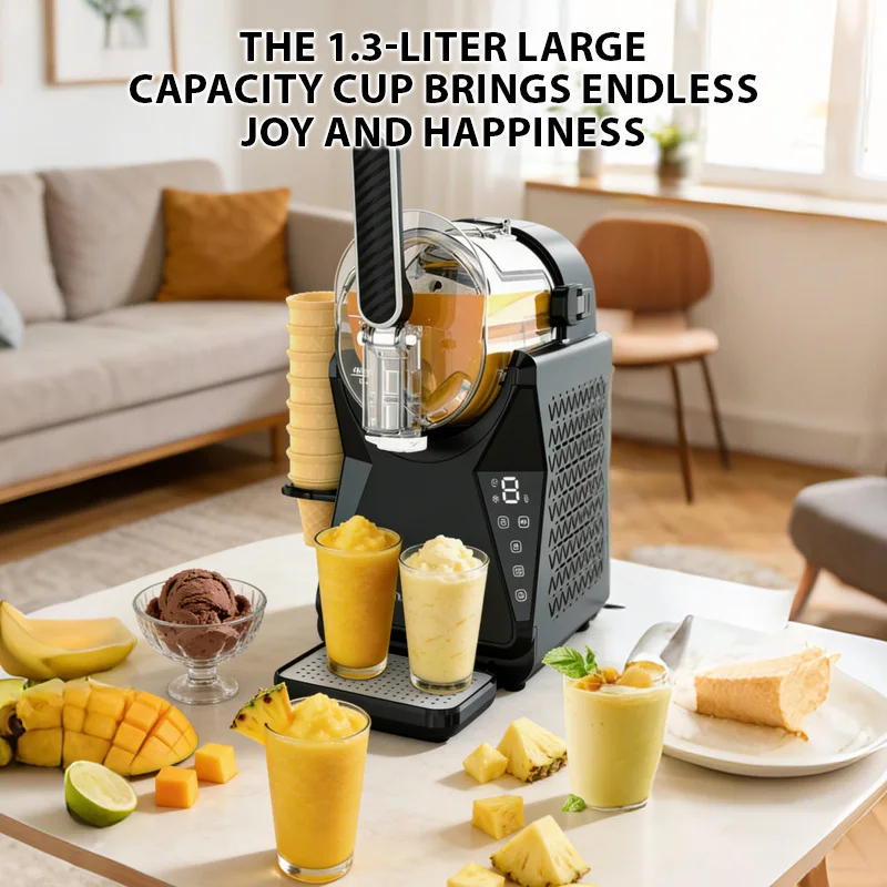 Commerciële 1,3L Smoothie Make - Ice Cream Maker Electric recensie en prijs
